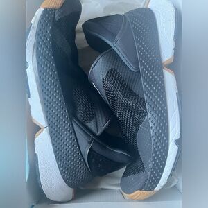 Black and White Athletic Shoes